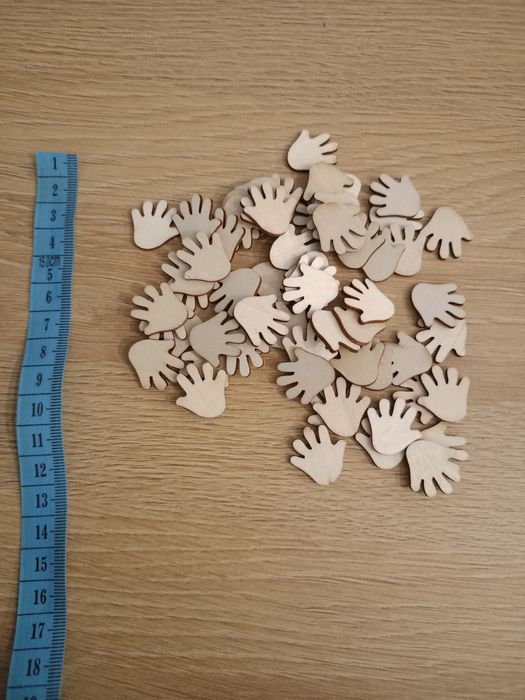 Drewniane ozdoby rączki