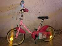 Rower dziecięcy 14” Btwin 500 Jednorożec różowy 14 cali