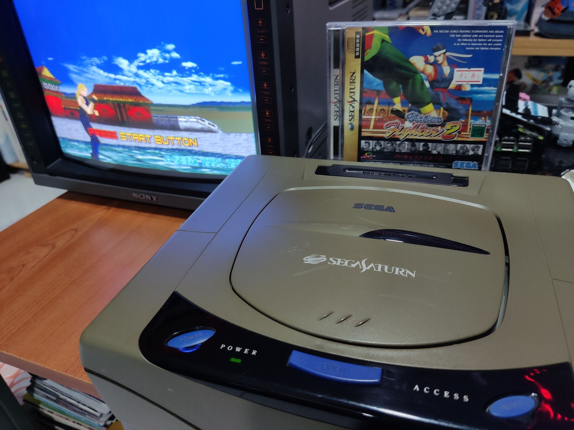 Consolas Sega Saturn japonesa