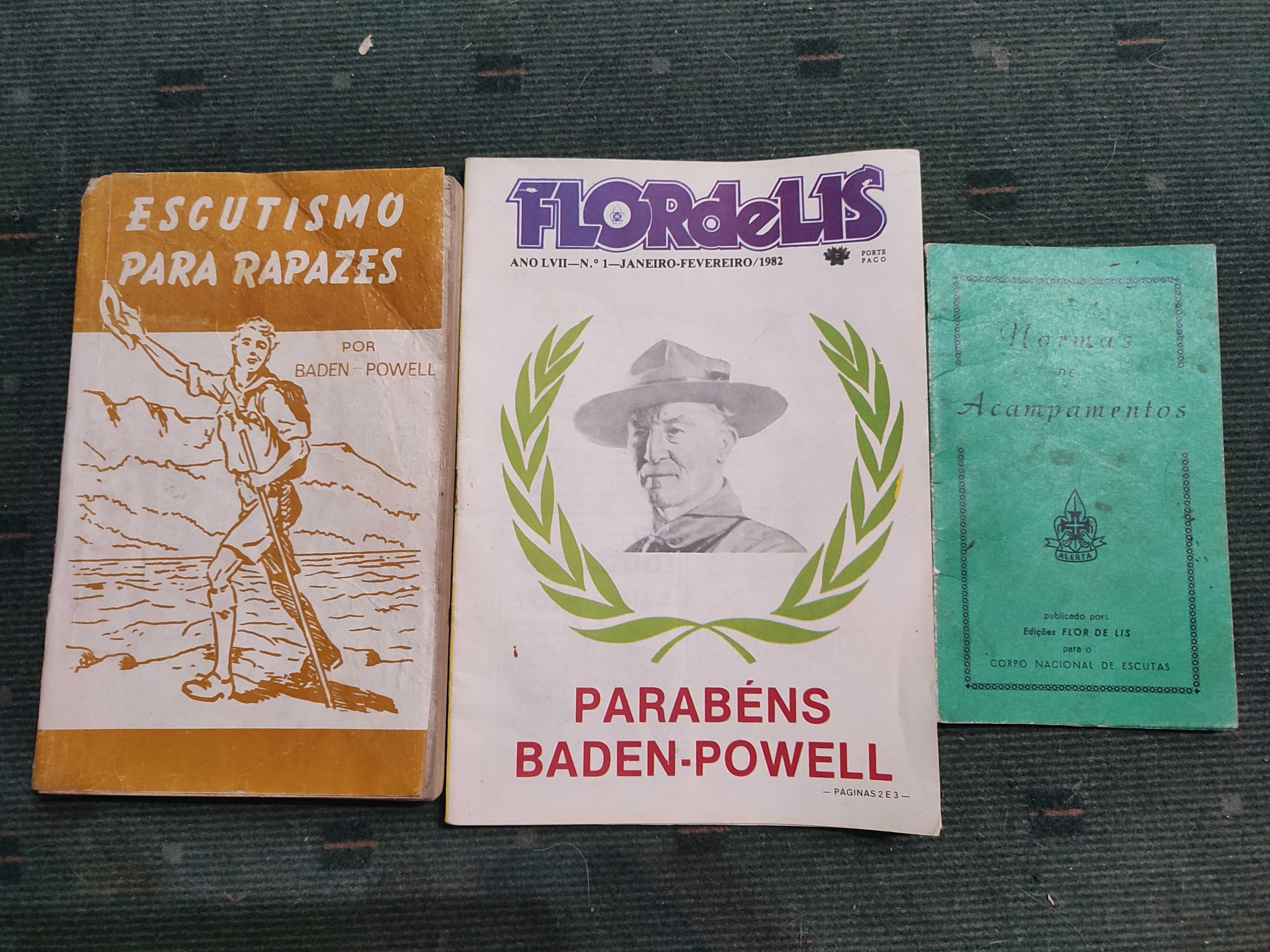 3 Livros sobre escutismo