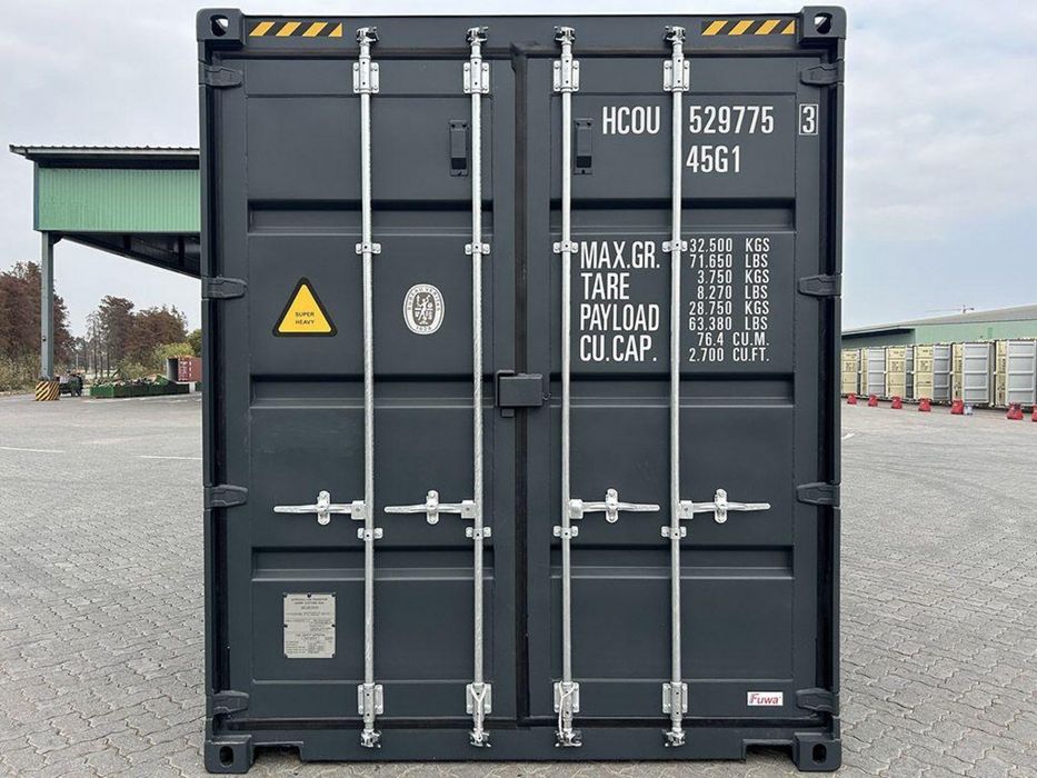 KONTENER MORSKI 40HC HQ Antaracyt Szary RAL7016 Cena hurt magazyn