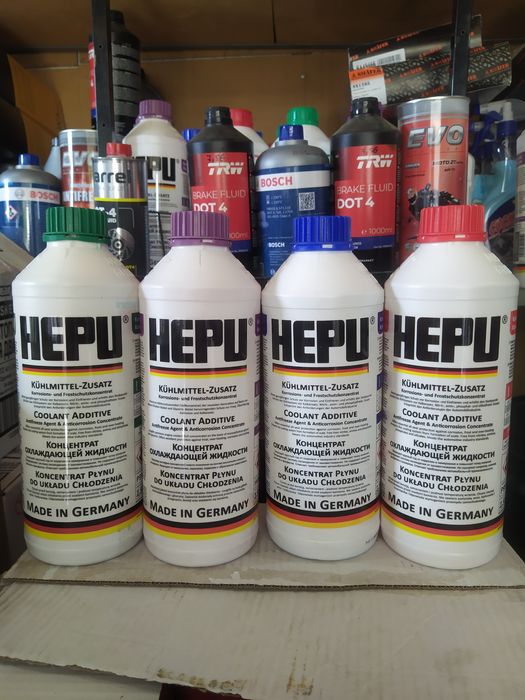 Hepu Evo концентрат Антифриз Германія оригінал.