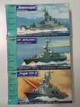 Kits de Navios Mirage Hobby 3 unidades