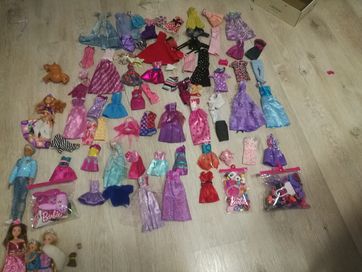 Lalki Barbie, dodatki i ubranka