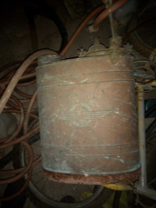 Máquina de solfatar antiga