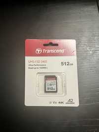 Карта памяти transcend 512gb