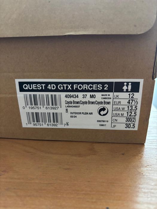 Черевики тактичні Salomon Quest