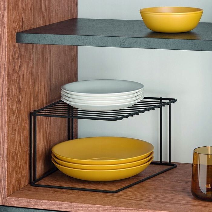 organizer stojak do szafki półka na talerze swiss