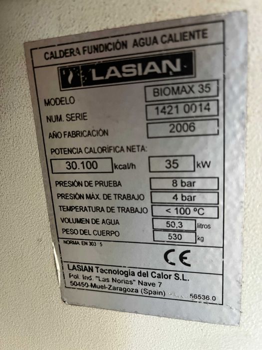 Caldeira biomassa