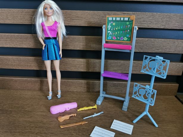 Lalka Barbie z akcesoriami szkoła muzyczna