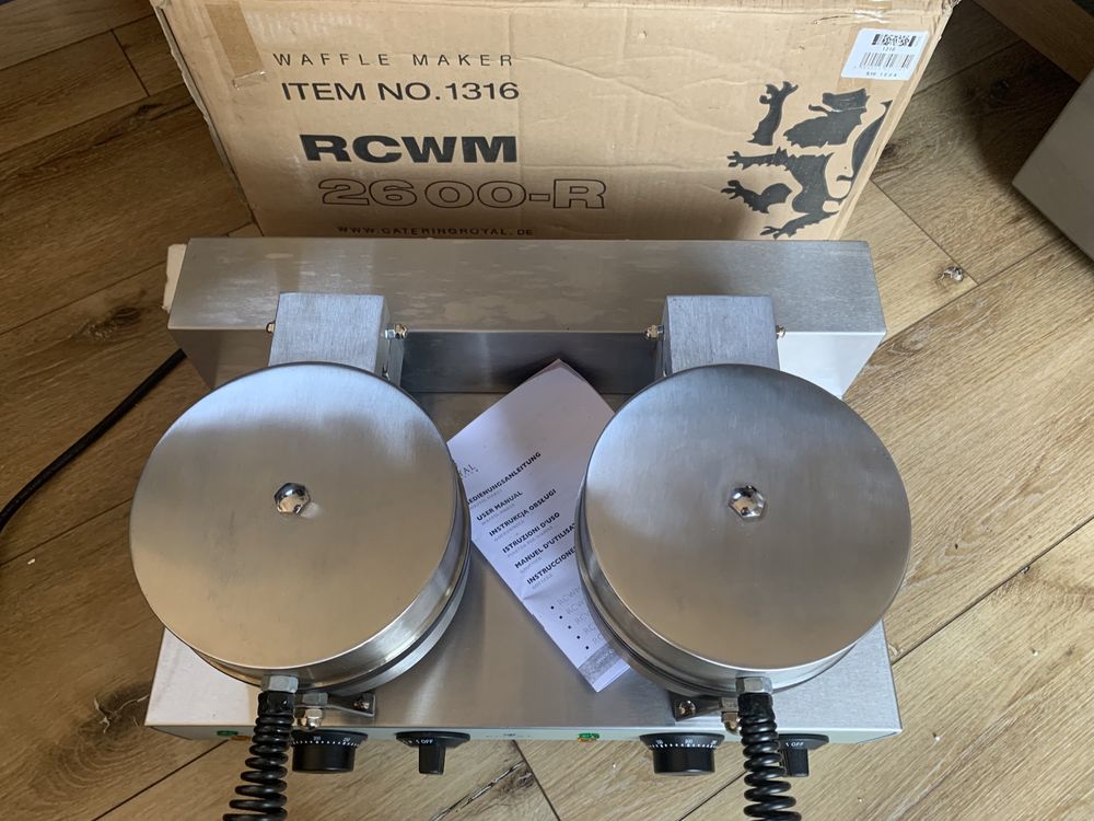 Gorfownica podwójna Royal Catering RCWM-2600-R