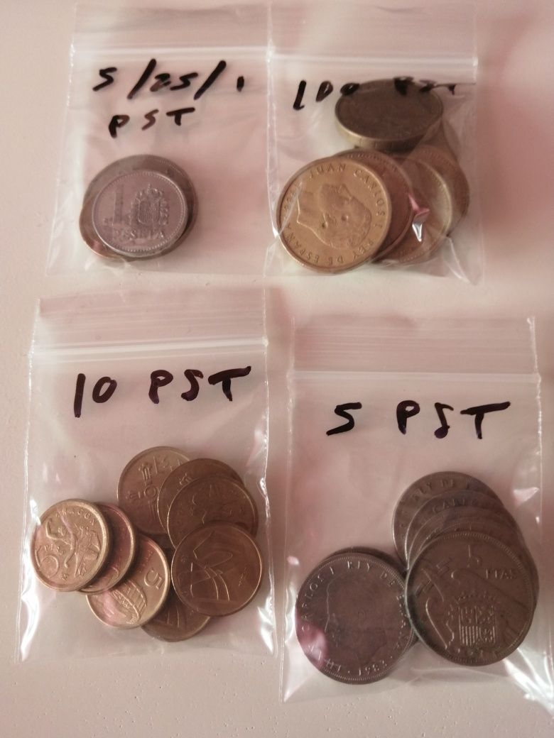 Vendo lote de pesetas (portes incluídos)