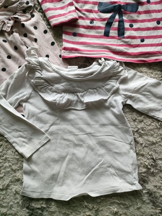 Koszulka z długim rękawem 9-12 msc