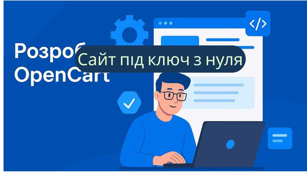 Інтернет-магазин недорого від професіоналів! Розробка на OpenCart