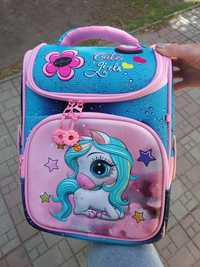 Школьный рюкзак шкільний для дівчинки портфель для девочки 1 2 3 класс