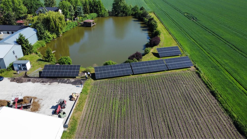 Uslugi dronem, zdjęcia, filmy do prezentacji m.in. nieruchomości. Dron