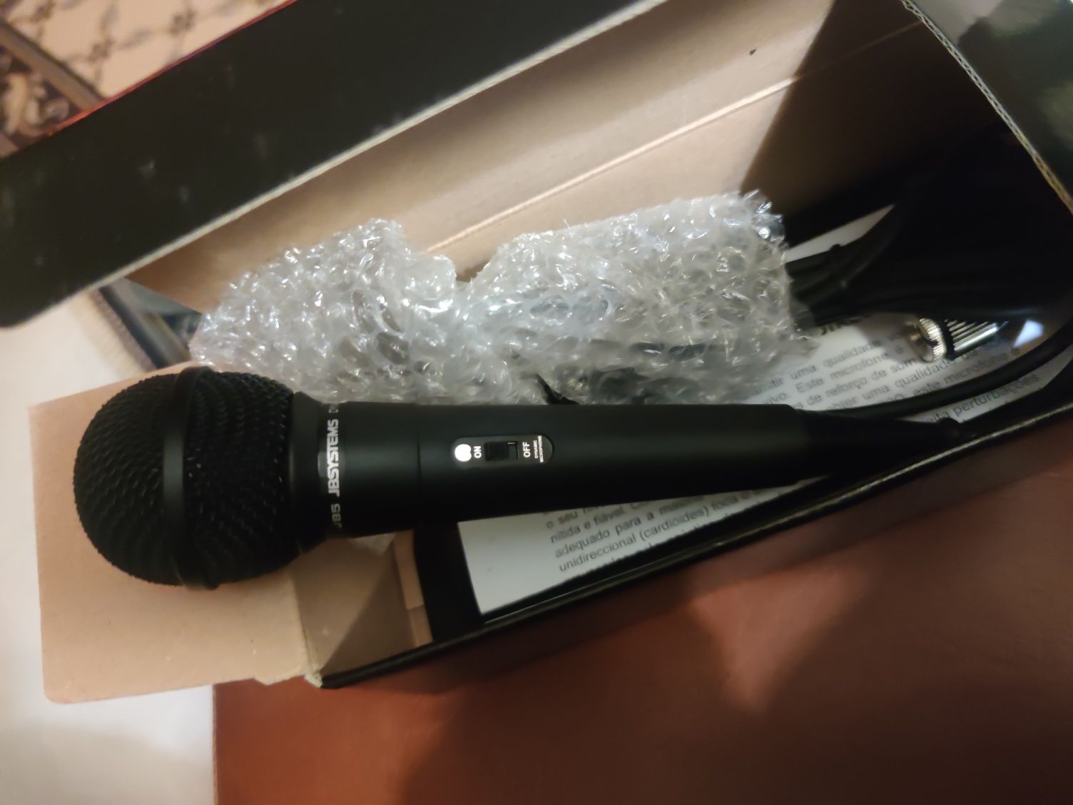 Microfone novo  JBS professional
