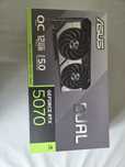 Sprzedam pudełko od karty graficznej  Asus Geforce RTX 5070 12GB