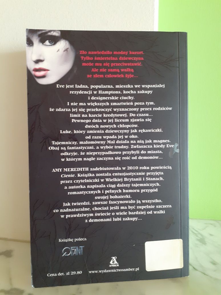 Amy Meredith CIENIE Randkowanie z Demonem +paczka długopisów