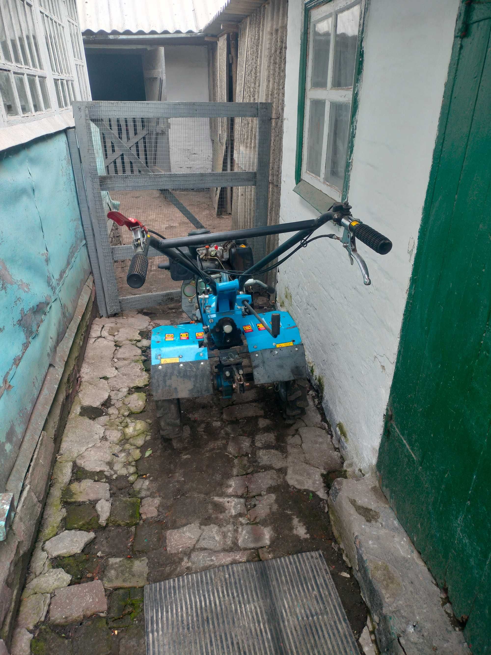 Мотоблок кентавр з прицепом