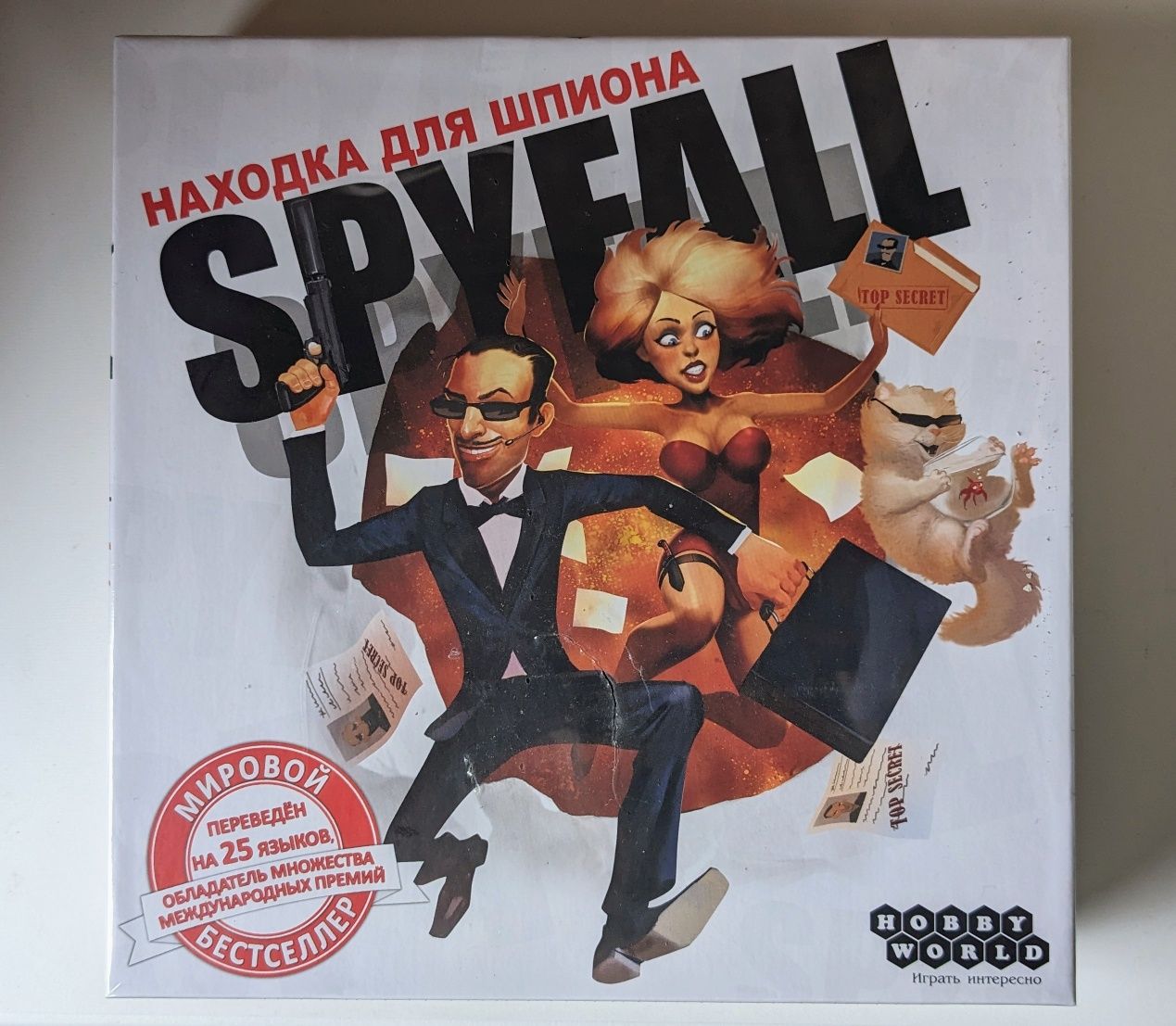 SPYFALL находка для шпиона. настольная игра