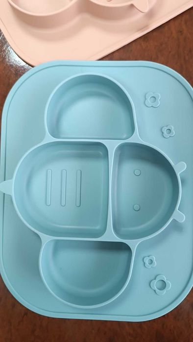 Силіконова тарілочка для малюків