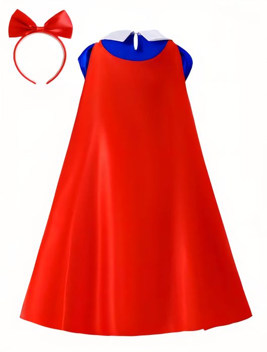 Strój przebranie kostium Śnieżki Królewna Śnieżka roz. 120 na 6-7 lat