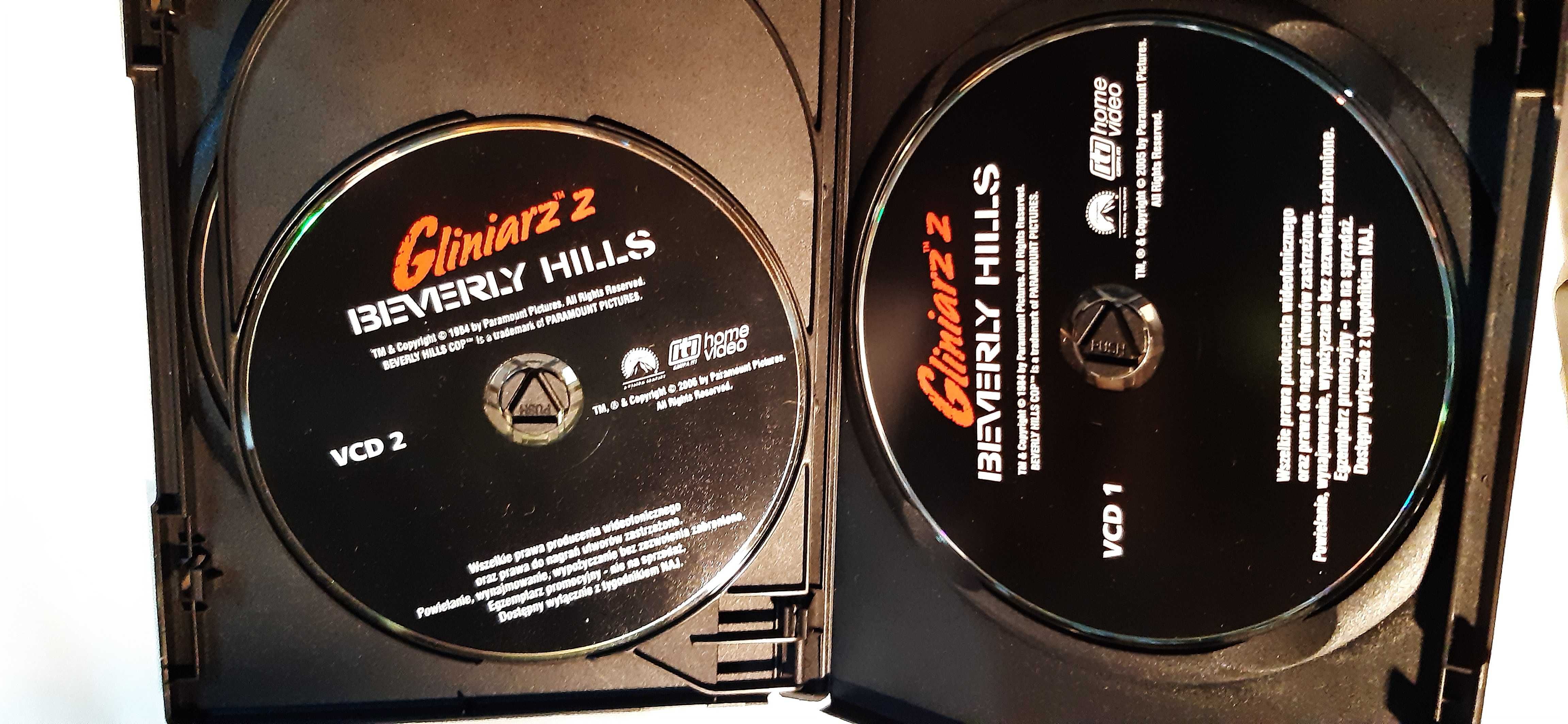 kolekcja vcd zestaw gliniarz z beverly hills 1 i 2 , eddie murphy