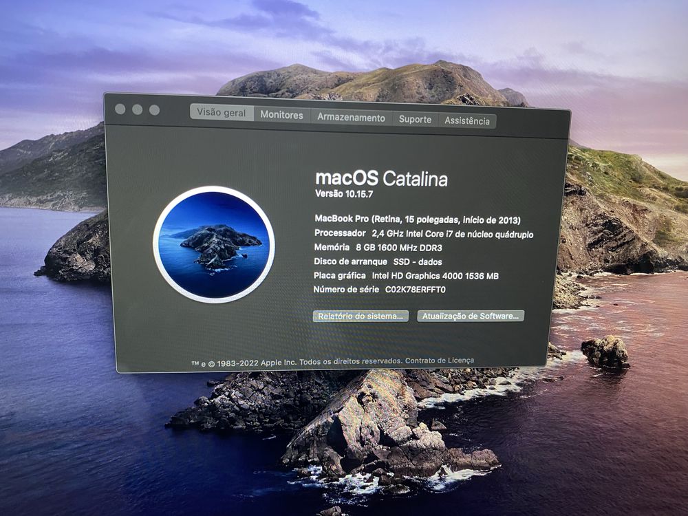 Macbook Pro Retina 15” 2013