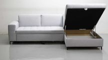 TAT Nowy narożnik z funkcją spania pojemnik rogówka KANAPA sofa tkanin