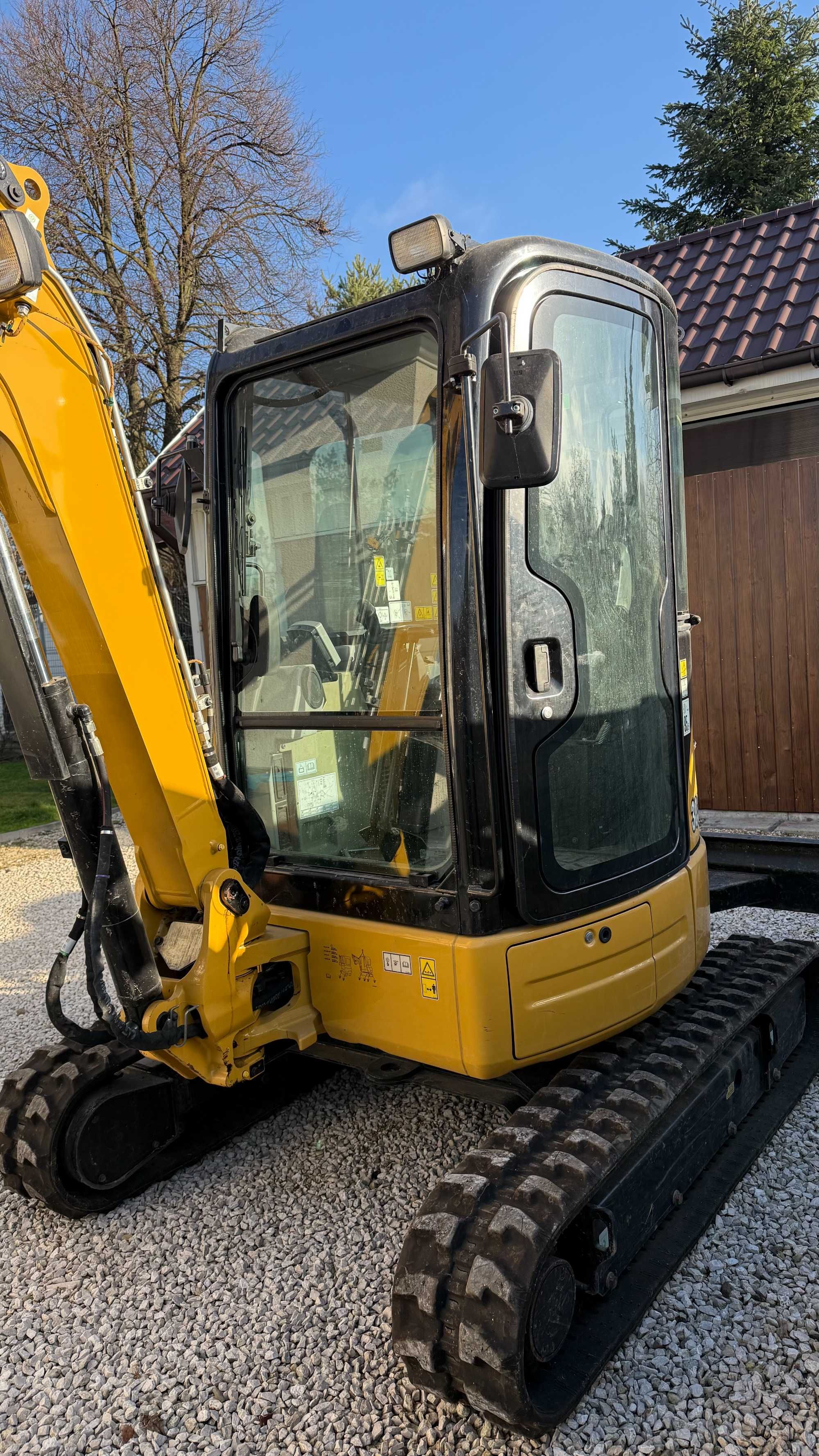 Koparka Cat 303.5 E CR JAK NOWA!!