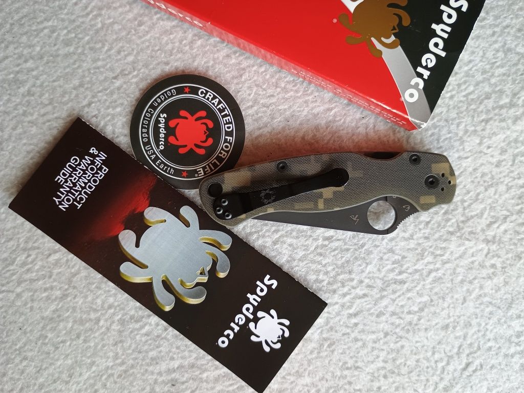 Spyderco Paramilitary 2 Made in USA