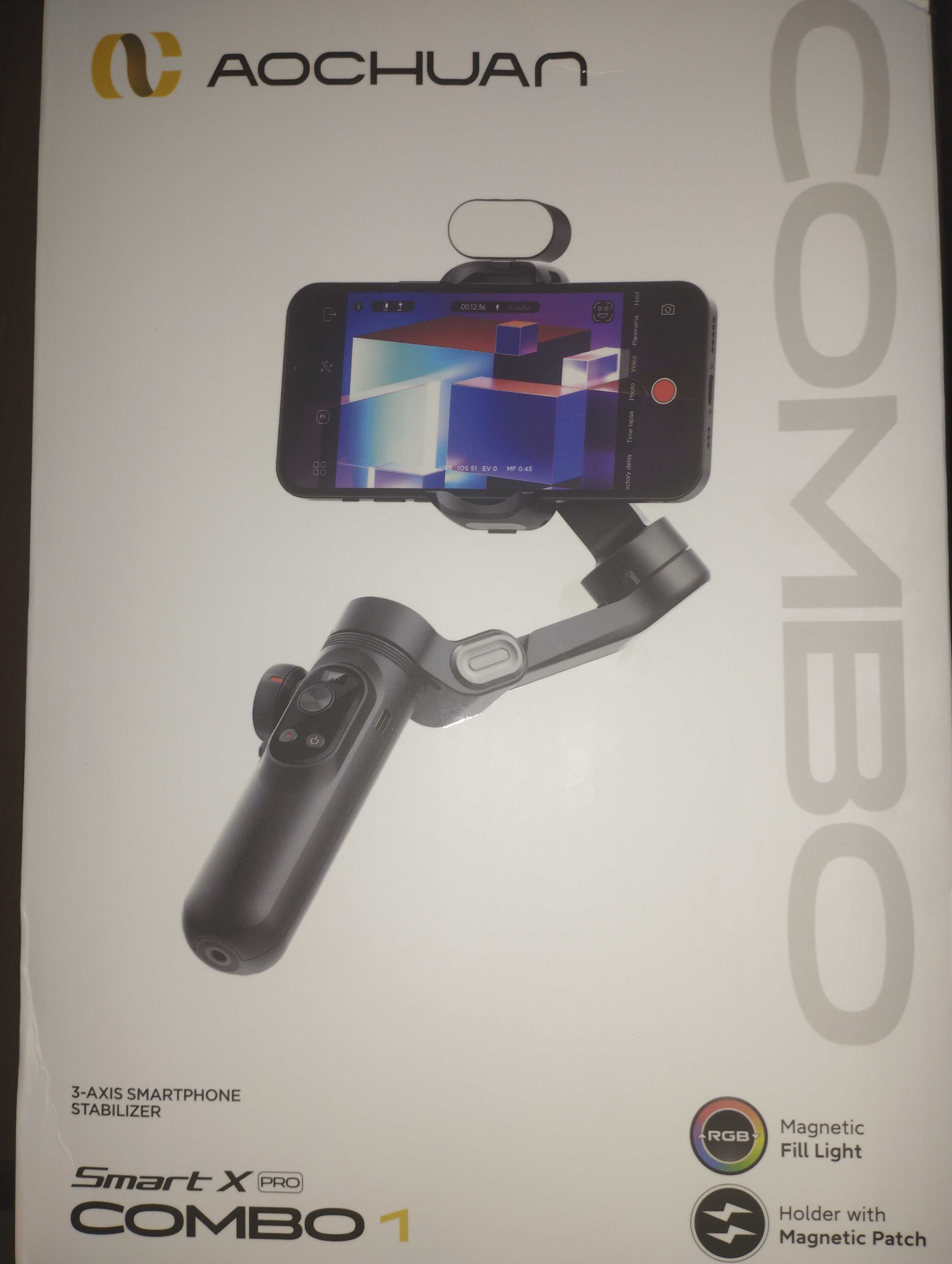 Стедикам ,стабілізатор для смартфону AOCHUAN Smart X PRO Combo1