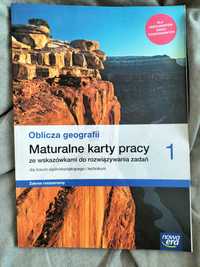 Maturalne karty pracy oblicza geografii 1