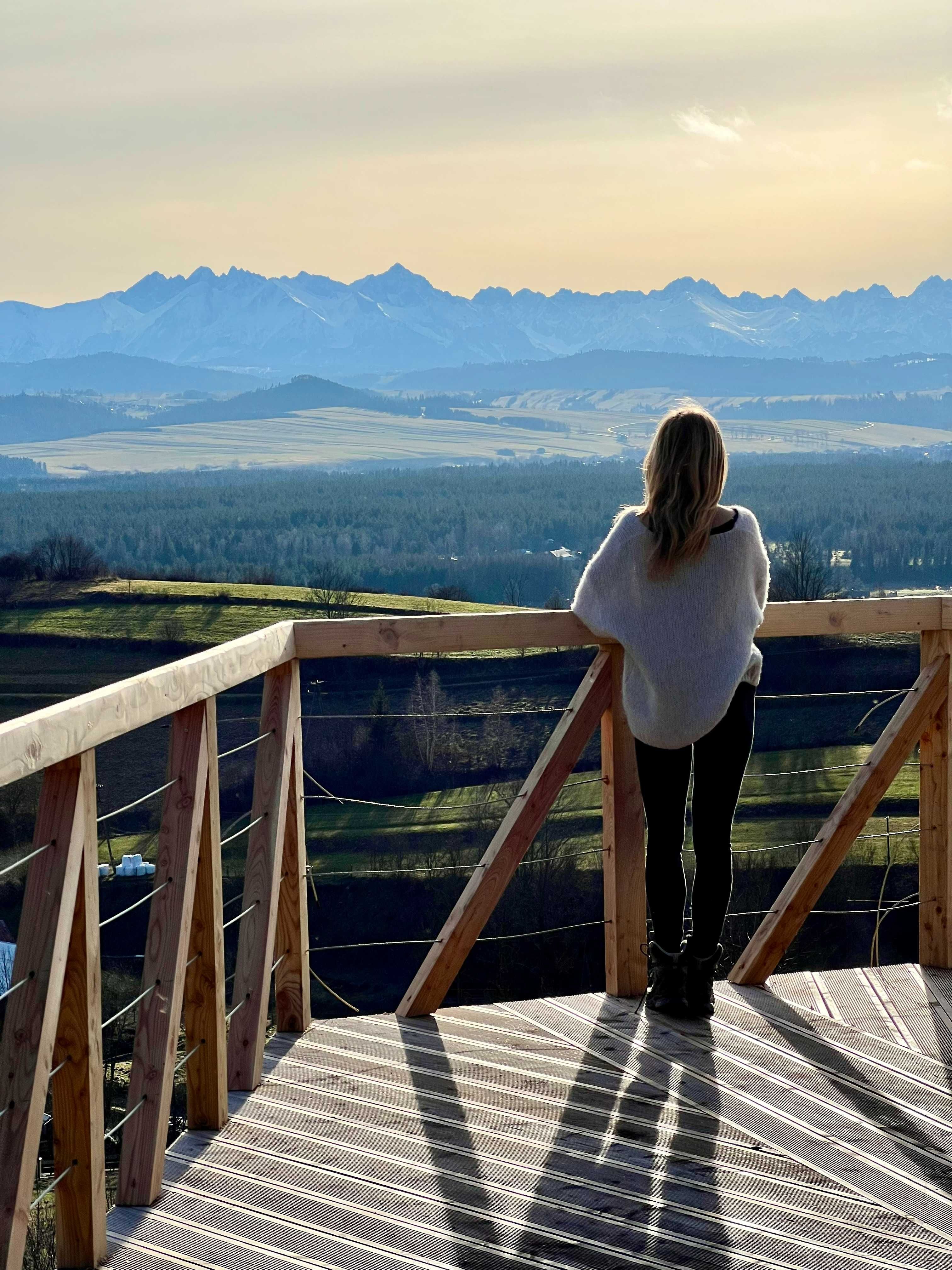 Obserwatorium - domek z widokiem na tatry