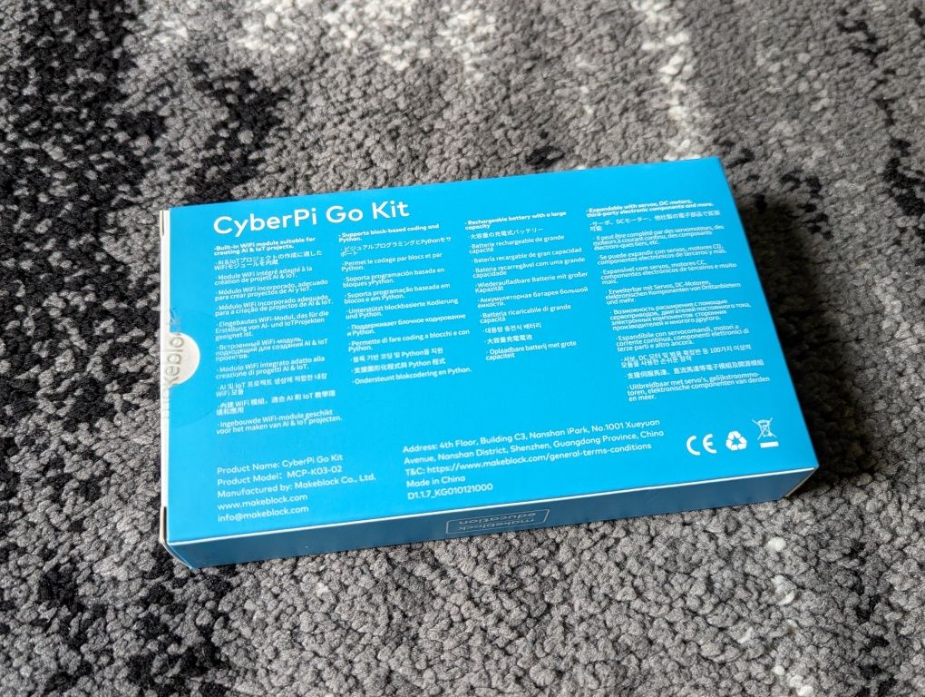 Programowalny mikrokontroler Makeblock Cyberpi Go Kit