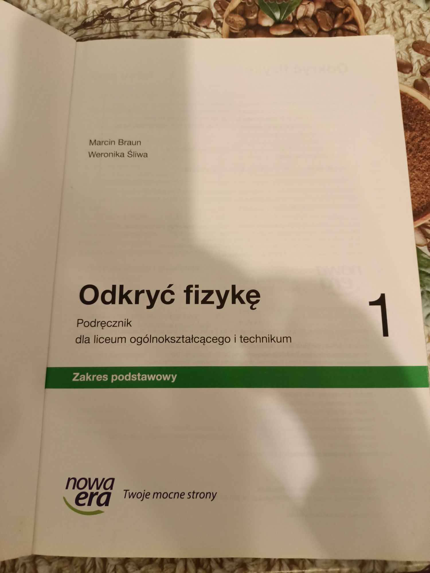Podręcznik fizyka ,odkryć fizykę 1