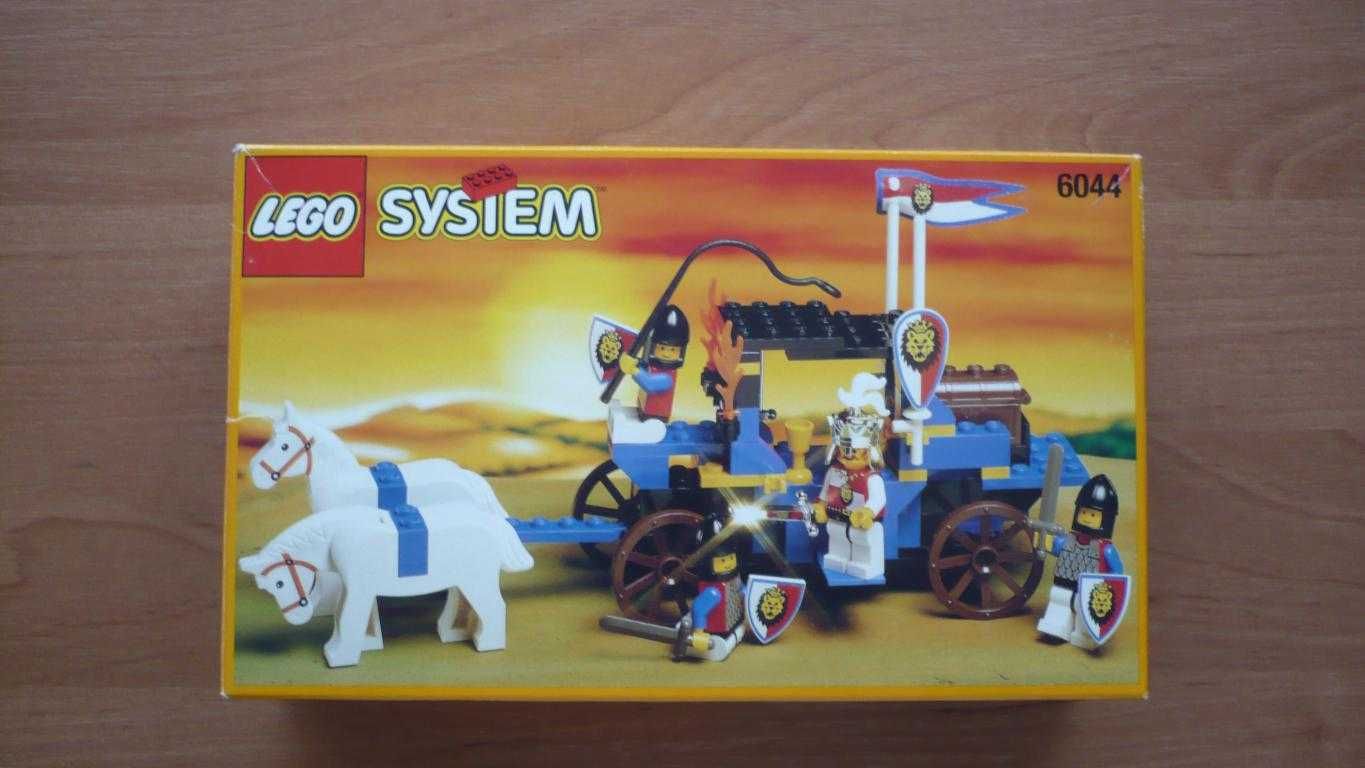 Klocki LEGO® 6044 Castle - King's Carriage 1995r. Kompletność 100% BOX