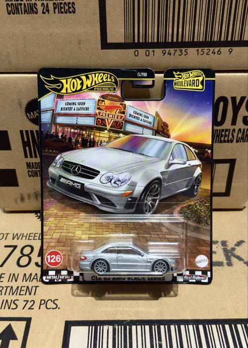 Hot Wheels Mercedes CLK 63 AMG Black Series