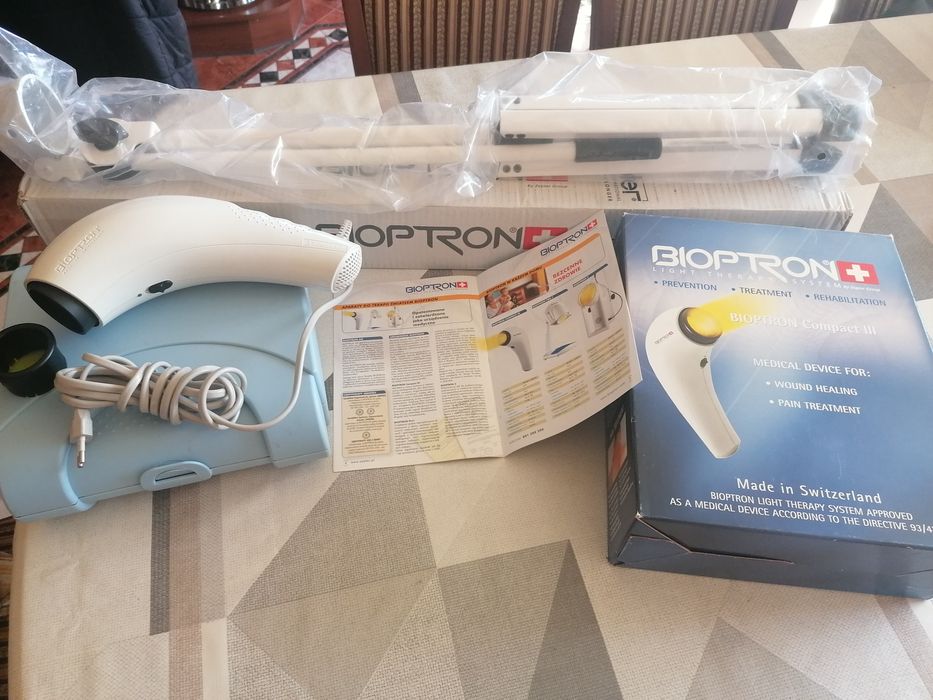 Lampa Bioptron Compact III ze statywem firmy Zepter-gwarancja