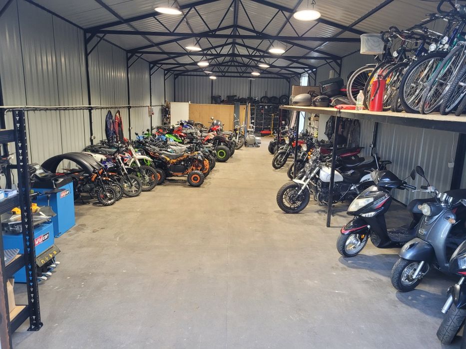 SERWIS NAPRAWA  motorowerów, skuterów, quady,atv,cross itd