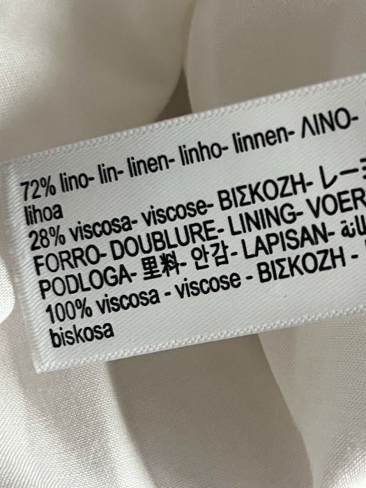 Massimo Dutti костюм спідниця сорочка льон віскоза