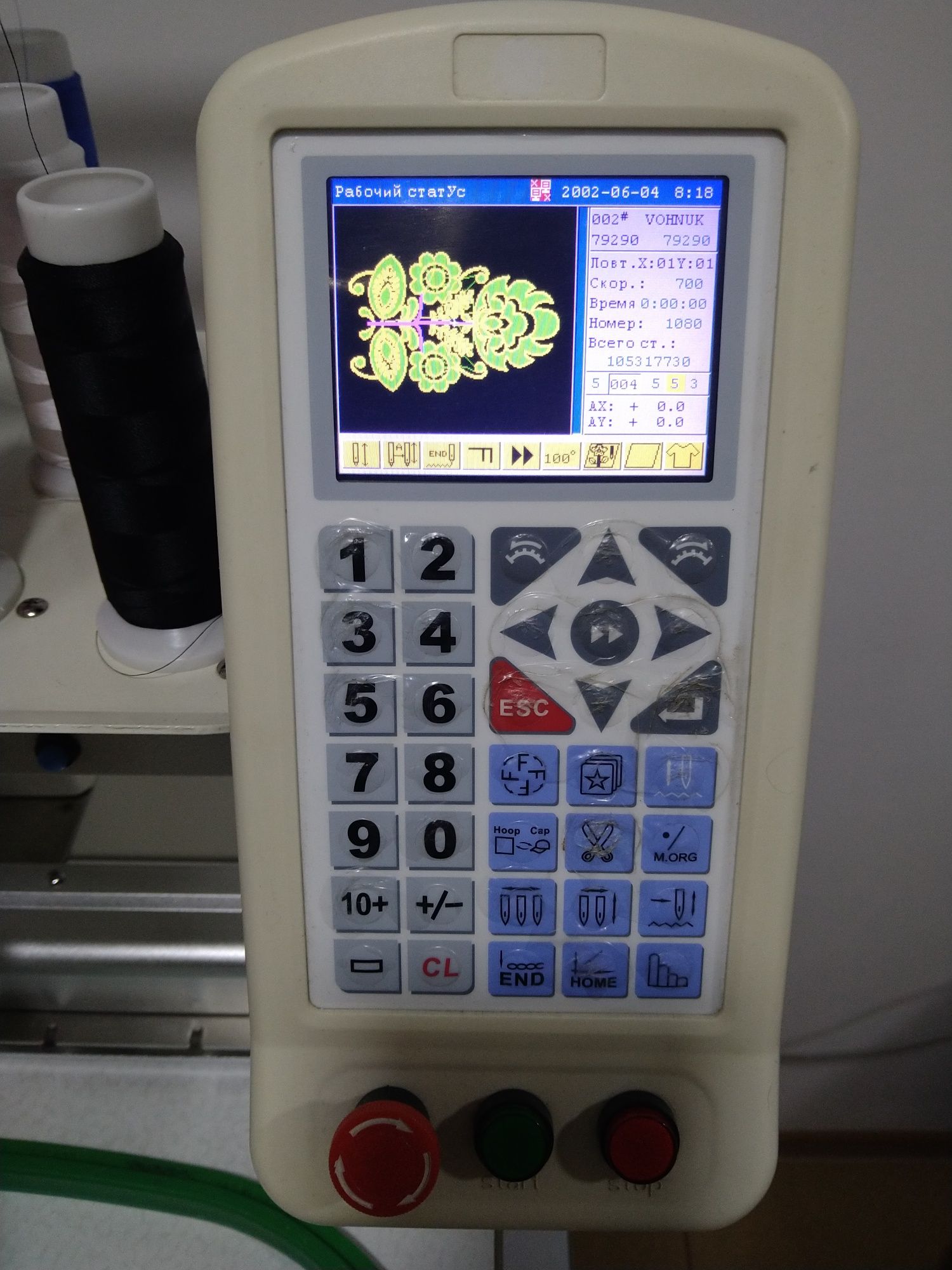 Промислова вишивальну машина RICOMA RCM 1501-PT