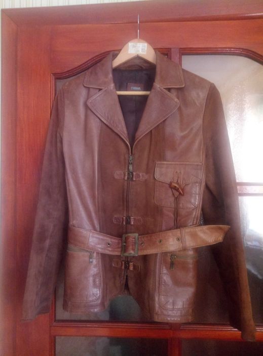 Продам пиджак натуральная кожа и замш