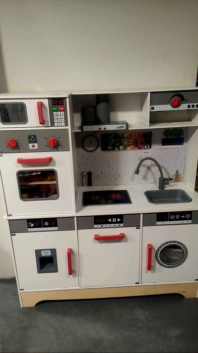 Cozinha de madeira brincar