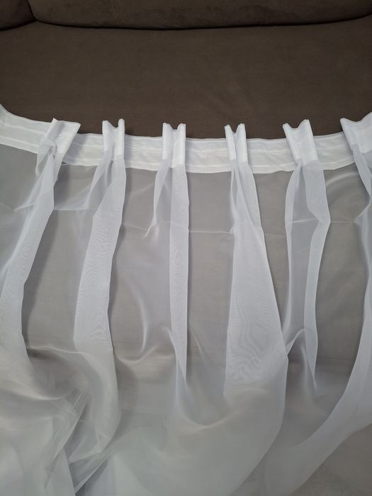 Тюль із шифона на кухню 2.90×.1.65м.