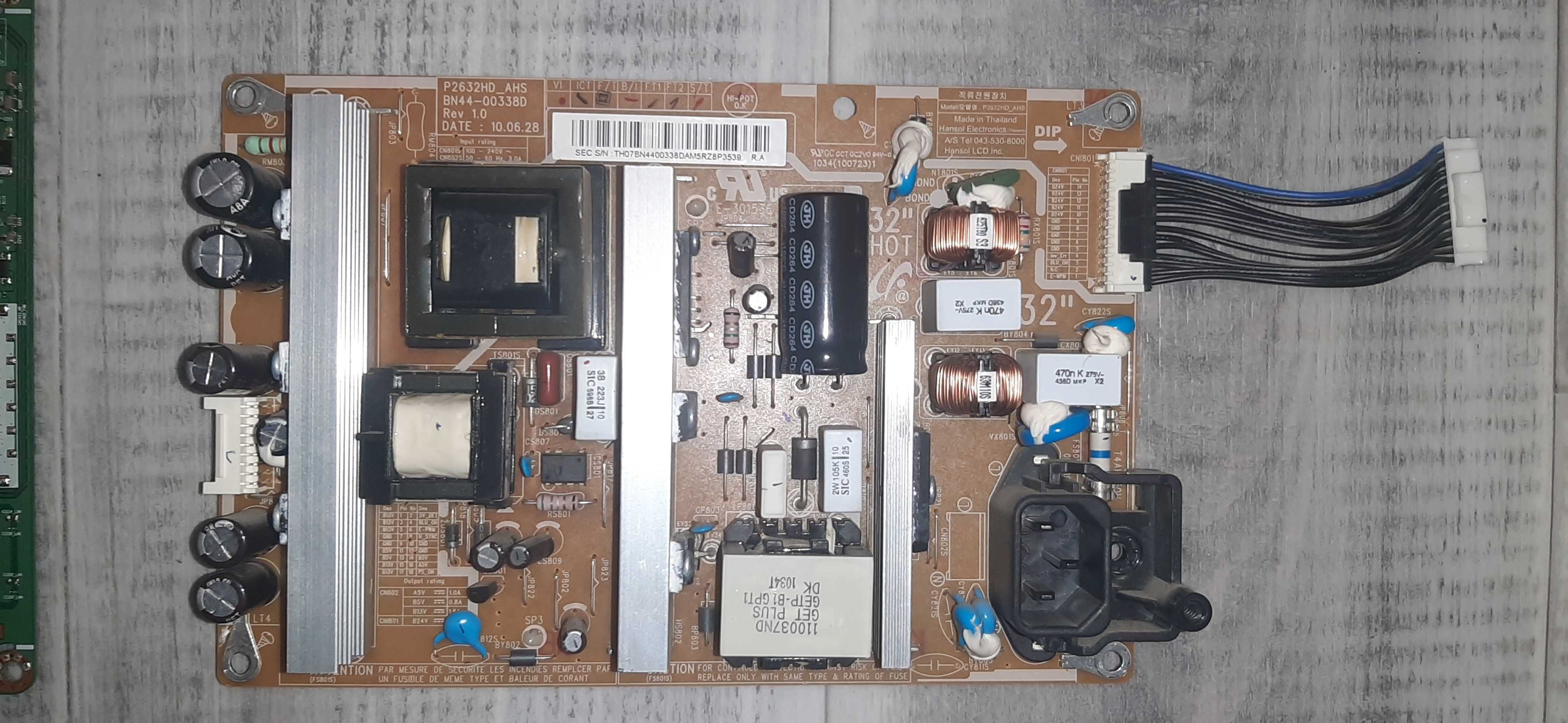 Samsung LE32C450 Инвертор SSI320_4UH01