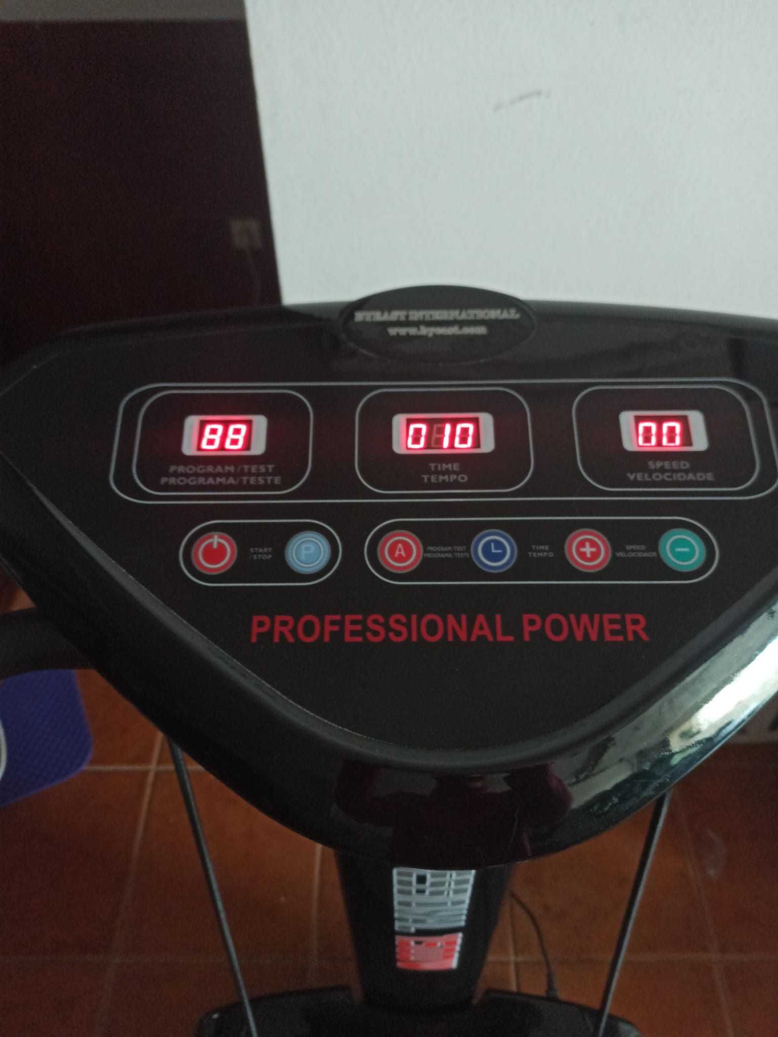 Placa vibratória - fitness