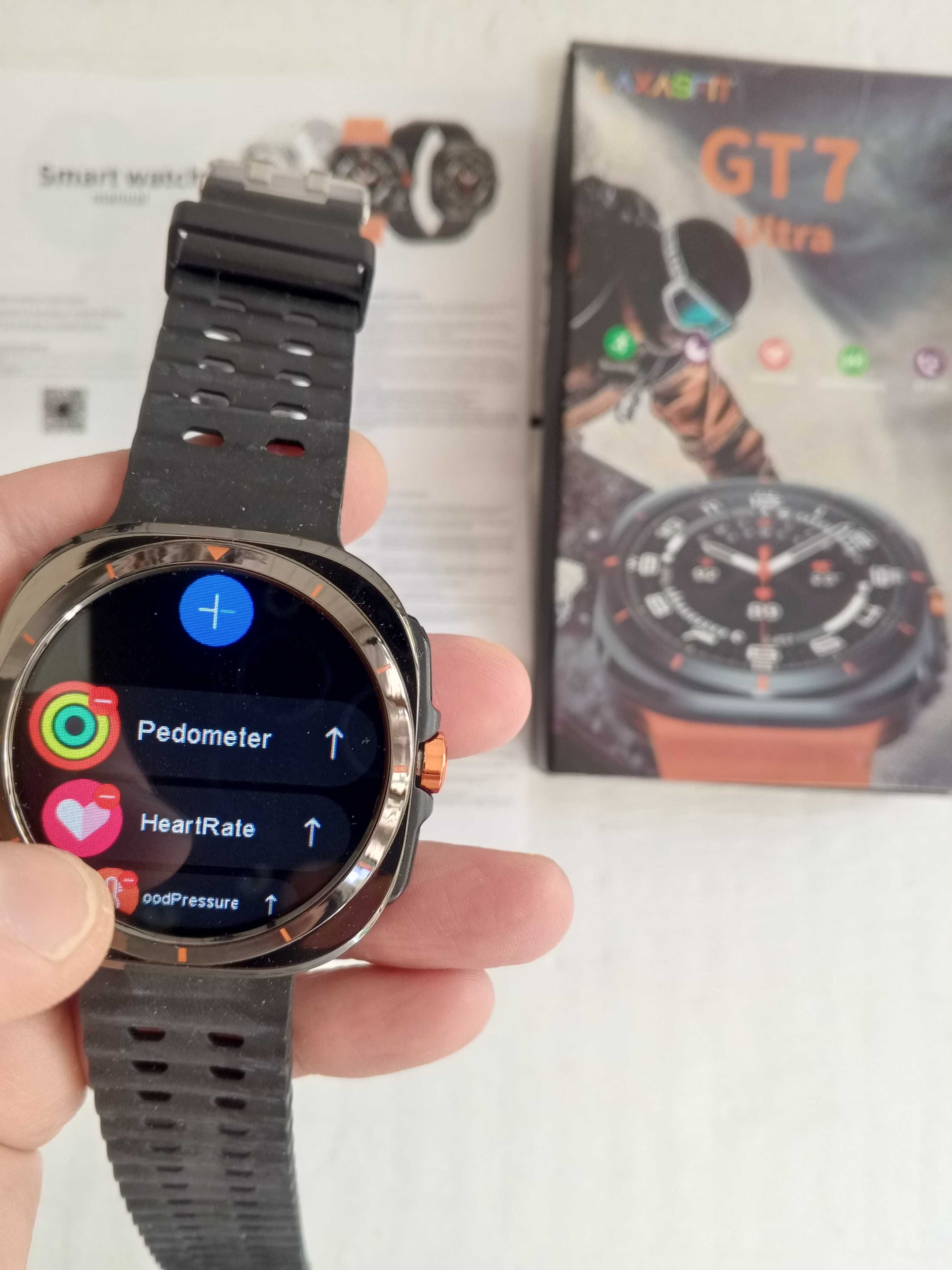 Laxasfit GT7 SmartWatch, смарт годинник, розумний годинник