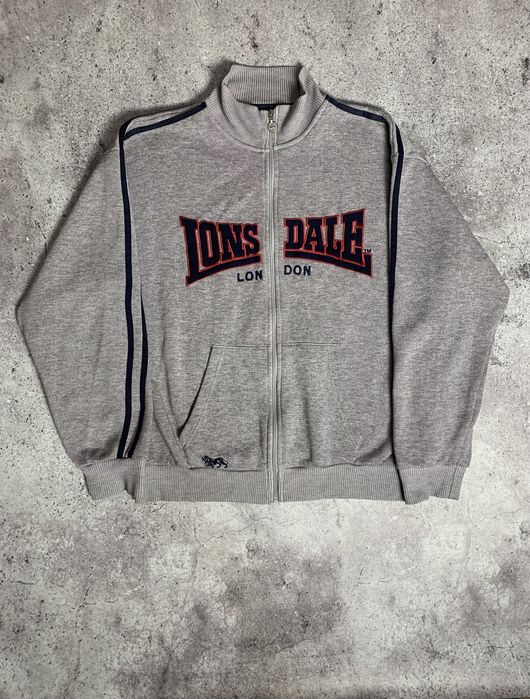 Олимпийка/зип худи Lonsdale casual skinhead